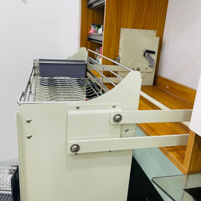 {NEW 2025} Giá Bát Nâng Hạ TAKI, Kệ Chén Thông Minh - INOX Không Gỉ 304 - Bảo Hành Trọn Đời