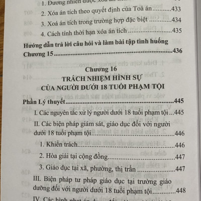 Hướng dẫn môn học Luật Hình Sự -Tập 1 - Phần Chung