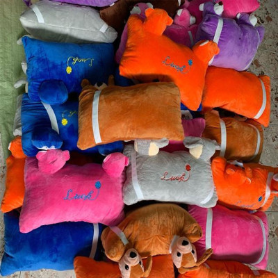 (An Tâm) Gối Đi Xe Máy KhoNCC Hàng Chính Hãng - Đỡ Đầu Cổ Thân Cho Bé An Toàn Với Sự Cố Bất Ngờ - KLM-GDDTTXM (Hình-Màu Ngẫu Nhiên)