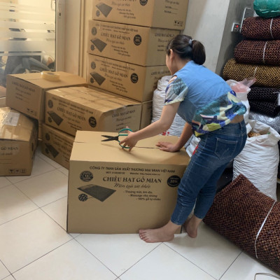 Chiếu hạt gỗ hương 1,6m x2m hạt 15ly - Nệm giường mát xa , Tấm trải giường dùng cho điều hòa .Đệm gấp đa năng tiện ích  