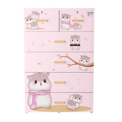 Tủ nhựa 5 tầng Qui Phúc D