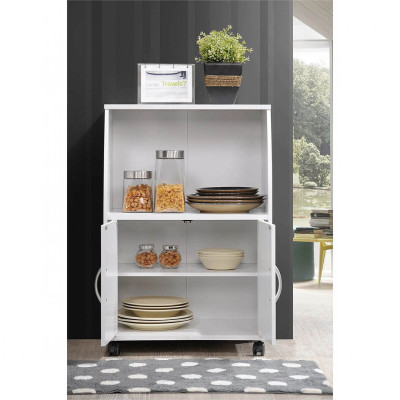 Tủ đựng đồ phòng ăn bằng gỗ công nghiệp MDF SMLIFE Donoussa