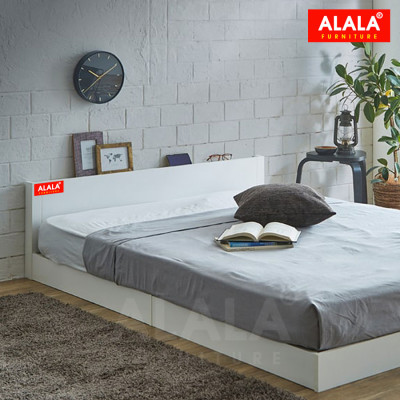 Giường thấp ALALA41 / Miễn phí vận chuyển và lắp đặt tận nơi/ Đổi trả 30 ngày/ Sản phẩm được bảo hành 5 năm từ thương hiệu ALALA/ Chịu lực 700kg