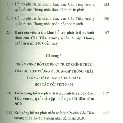 Hỗ Trợ Phát Triển Chính Thức Của Các Tiểu Vương Quốc Ả-Rập Thống Nhất Và Khả Năng Hợp Tác Với Việt Nam (Sách chuyên khảo) - Đỗ Đức Hiệp (Chủ biên)