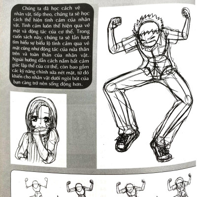 Vẽ Truyện Tranh Phong Cách Nhật Bản - Biểu Cảm