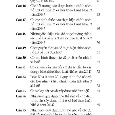 Tư Vấn, Phổ Biến Và Áp Dụng Pháp Luật Nhà Ở
