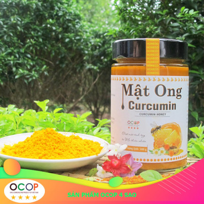 Mật ong Curcumin HONECO 500G