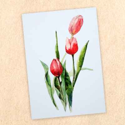 Giấy vẽ A3 vẽ lên màu trong tươi đẹp giấy định lượng 250gsm nhập từ Ý 3 tờ/ túi Green Art - Hàng chính hãng