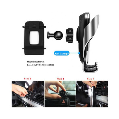 Giá đỡ kẹp điện thoại tiện dụng để trên xe hơi | Giá Đỡ Điện Thoại Trọng Lực Kẹp Cửa Gió Điều Hòa Ô Tô