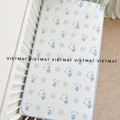Combo 2 Tấm Lót Chống Thấm VIETMAT Màu Xanh (Size 70 x 100 cm)