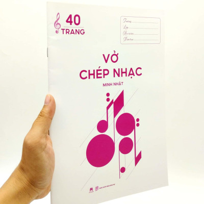 Vở Chép Nhạc 40 Trang