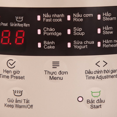 Nồi cơm điện tử Kangaroo 1.8 lít KG18DR7 - Hàng chính hãng