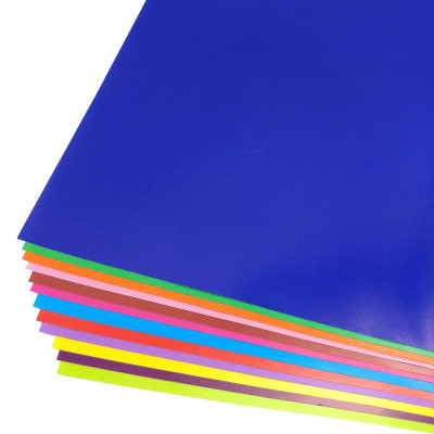 Giấy Thủ Công Decal 12 Màu A4 - The Sun