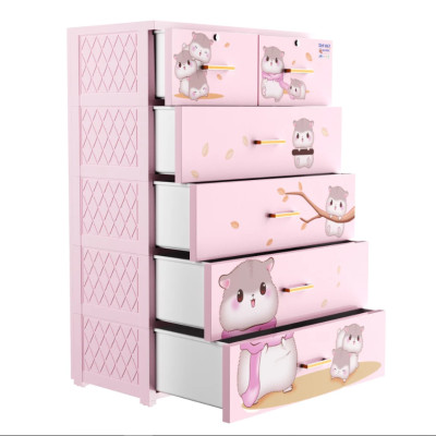 Tủ nhựa 5 tầng Qui Phúc D