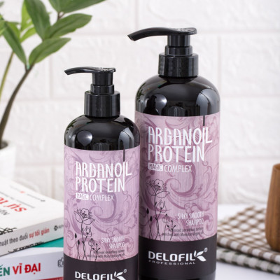 DẦU GỘI MỀM MƯỢT VÀ GIẢM THIỂU GÀU DELOFIL 500ml