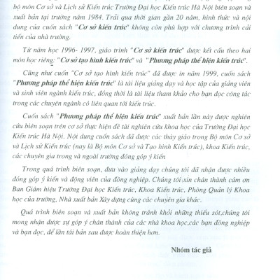 Phương Pháp Thể Hiện Kiến Trúc