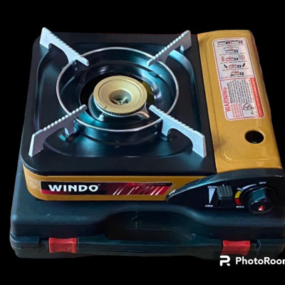 Bếp Gas Mini Du Lịch Windo 166F - Bếp ga dã ngoại Mini- Bếp Gas Du lịch - Hàng Chính Hãng