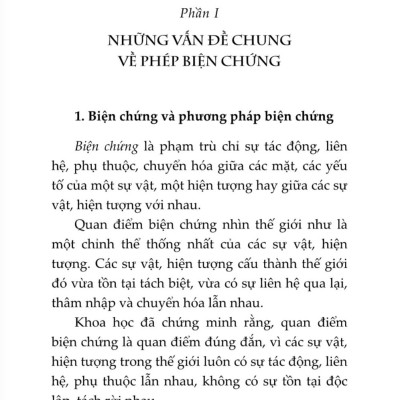 Thường thức về triết học Mác - Lênin. Quyển 2: Phép biện chứng duy vật