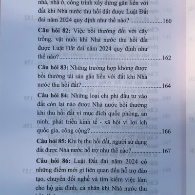 200 câu hỏi và trả lời về Luật Đất đai năm 2024
