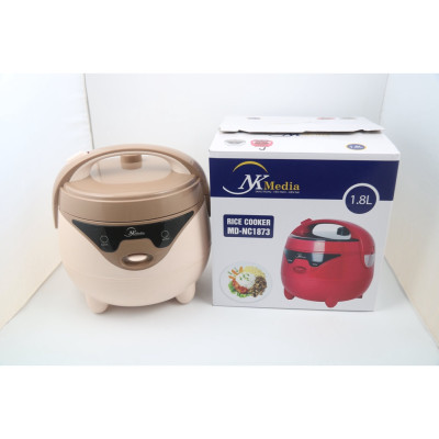 Nồi Cơm Điện 1,8L NK Media MD-NC1873(708) - Màu Ngẫu Nhiên - Hàng Chính Hãng