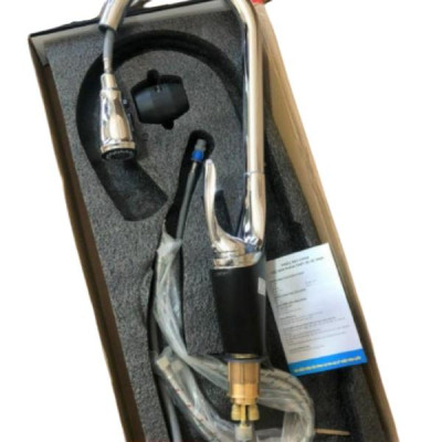 VÒI RỬA CHÉN NÓNG LẠNH DÂY RÚT, INOX 304 SÁNG BÓNG,CÓ NÚT CHUYỂN CHẾ ĐỘ NƯỚC