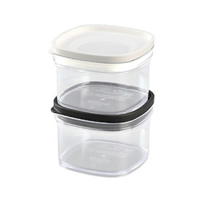 Combo 02 Hộp nhựa chứa đựng, bảo quản thực phẩm khô cao cấp Inomata Canister - Made in Japan