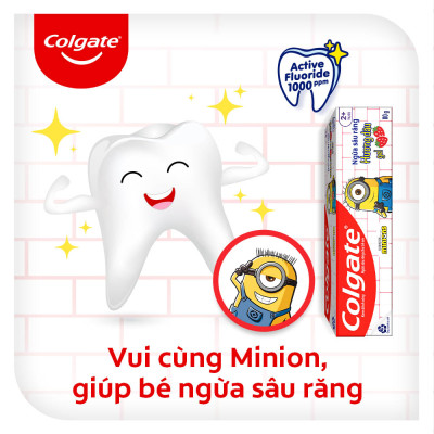 Kem đánh răng Colgate trẻ em Minion 80g