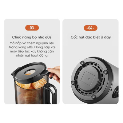 Máy ép chậm Lumias SJ10B Hàng chính hãng