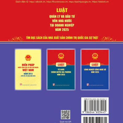 Luật Quản lý và đầu tư vốn Nhà nước tại doanh nghiệp năm 2025