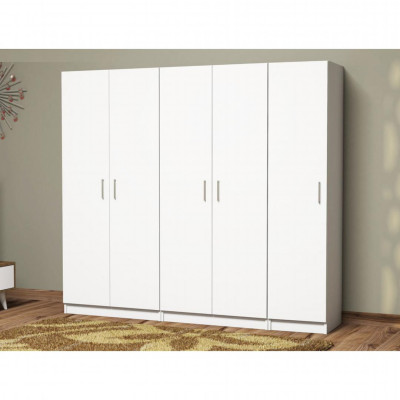 Tủ để quần áo gia đình bằng gỗ thiết kế đẹp SMLIFE Bobbin