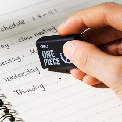 Gôm Tẩy Đen One Piece - Deli EH311