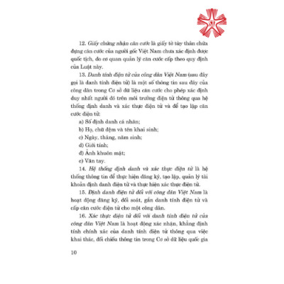 Luật Căn cước công dân (bản in 2024)