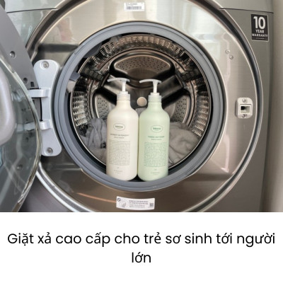 Nước Giặt Quần Áo Hàn Quốc Bebesup Cao Cấp Không Gây Kích Ứng Da