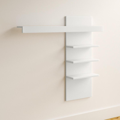 Kệ gỗ trang trí phòng khách gia đình SMLIFE Wilbur