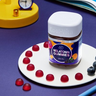 Combo Kẹo Dẻo Collagen & Kẹo Dẻo Melatonin Coolvita Hỗ Trợ Trẻ Hóa Sáng Da - Cải Thiện Sức Khỏe Tóc Móng - Cải Thiện Giấc Ngủ - Giảm Căng Thẳng, Kết Hợp Biotin, Vitamin C & Vitamin E - 2 Hộp (60 viên x 3g)/hộp