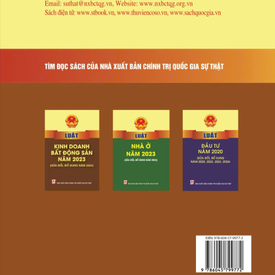 Luật đất đai ( sửa đổi, bổ sung năm 2024) - bản in 2024