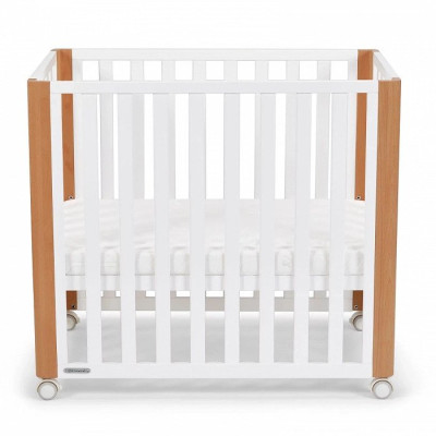 GIƯỜNG CŨI/ NÔI CŨI ĐA NĂNG 2 TRONG 1 (KHÔNG CÓ PHỤ KIỆN NỆM) DÀNH CHO BÉ TỪ 0 THÁNG TUỔI NICO KINDERKRAFT - HÀNG CHÍNH HÃNG