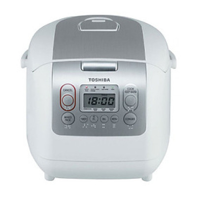 Nồi Cơm Điện Tử Toshiba RC-10NMFVN (WT) (1 Lít) - Hàng Chính Hãng