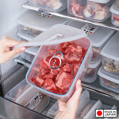 Hộp đựng thực phẩm Nakaya Pack W 1.3L - Hàng nội địa Nhật Bản nhập khẩu chính hãng