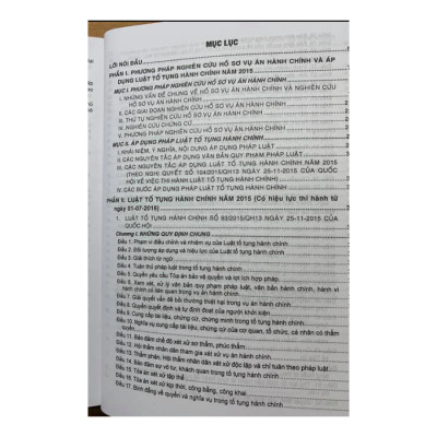 Phương Pháp Nghiên Cứu Hồ Sơ Vụ Án Hành Chính Và Áp Dụng Luật Tố Tụng Hành Chính Năm 2015 Với Các Văn Bản Hướng Dẫn Mới Nhất