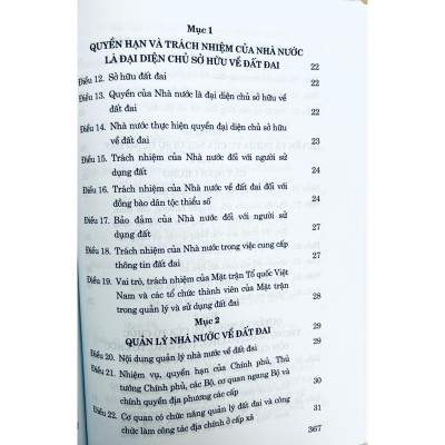 Luật Đất Đai (Được thông qua ngày 18/01/2024)