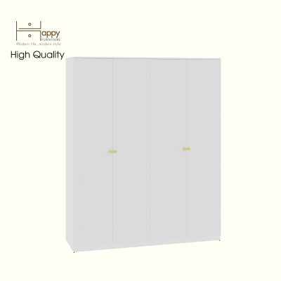 [Happy Home Furniture] JOVIE, Tủ quần áo 4 cánh mở , 180cm x 54cm x 220cm ( DxRxC), TCM_167
