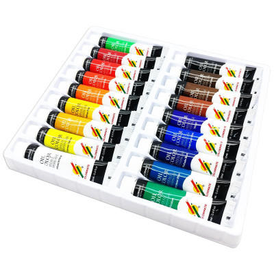 Hộp 18 Tuýp Màu Sơn Dầu 12 ml - Colormate 113240