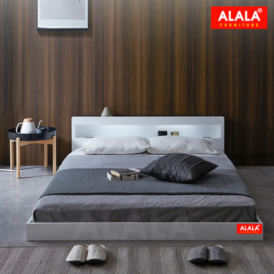 Giường thấp ALALA68 / Miễn phí vận chuyển và lắp đặt tận nơi/ Đổi trả 30 ngày/ Sản phẩm được bảo hành 5 năm từ thương hiệu ALALA/ Chịu lực 700kg