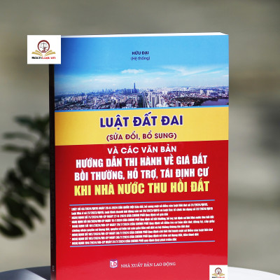 Combo Bốn cuốn sách liên quan đến Luật đất đai năm 2024