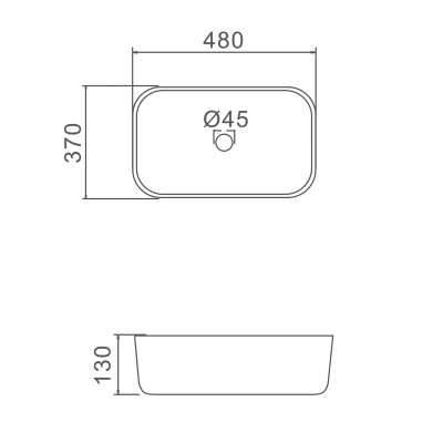 CHẬU LAVABO SỨ NGA CAO CẤP GAPPO GT403