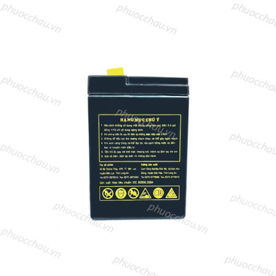 Ắc Quy LONG WP5-6 6V-5AH Bình ắc quy khô 6V cho xe điện trẻ em ,đèn khẩn cấp,quạt sạc