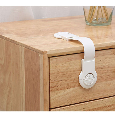 Dây đai khóa tủ lạnh, ngăn kéo an toàn co dãn KM-539 hàng Nhật