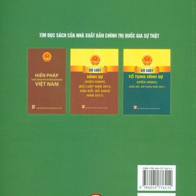 55 CẶP TỘI DANH DỄ NHẦM LẪN TRONG BỘ LUẬT HÌNH SỰ (HIỆN HÀNH) (Tái bản có sửa chữa, bổ sung - Năm 2022)