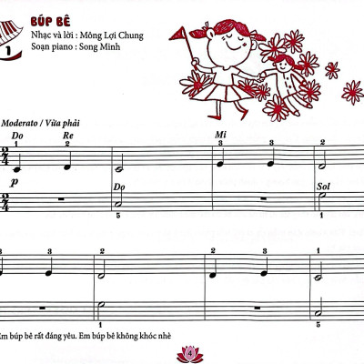 Tuyển Tập Tiểu Phẩm Piano Măng Non - Phần 1 (Tái Bản)